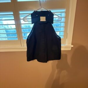 Citizens Of Humanity Black Halter Top